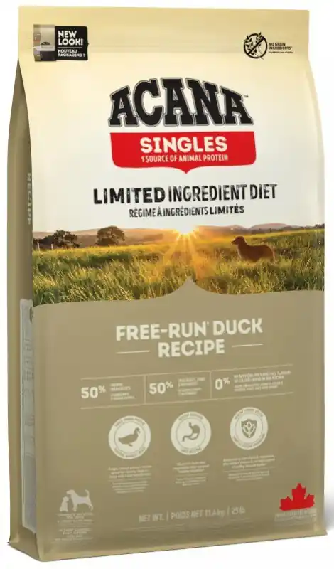 ACANA Singles Free-Run Duck 11,4 kg Nakupujte Hned