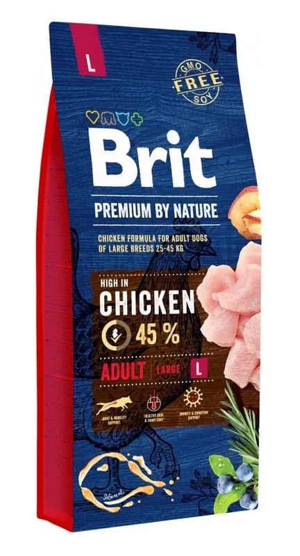 BRIT Premium By Nature Adult Large L 15 kg Aktuální