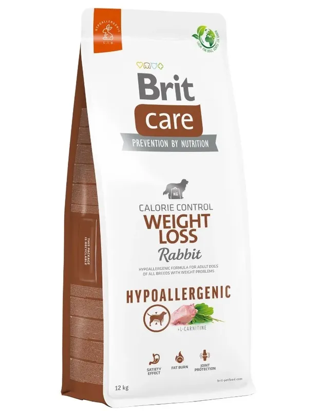 BRIT Care Hypoallergenic Weight Loss 12 kg Finální Výprodej