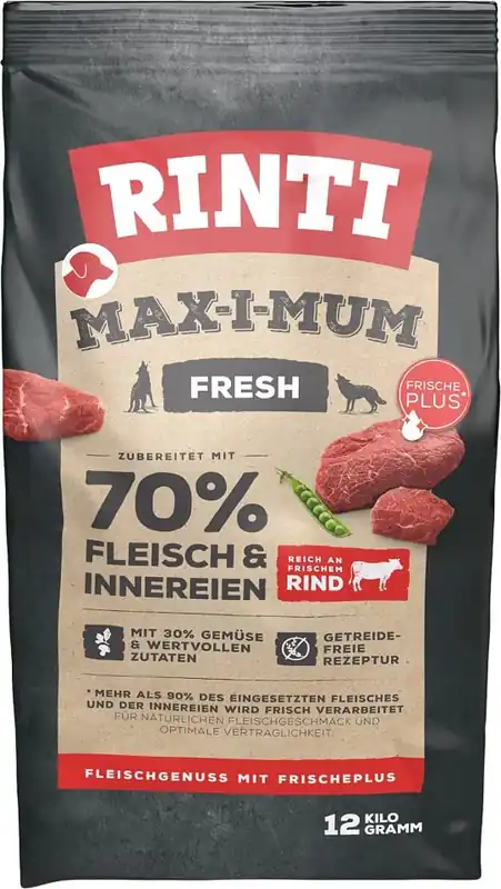 RINTI MAX-I-MUM Hovězí 12 kg Omezená Nabídka