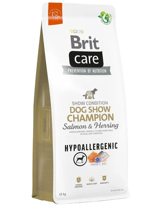 BRIT Care Hypoallergenic Dog Show Champion 12 kg Ověřený