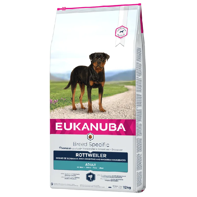 EUKANUBA Adult Breed Specific Rottweiler 12 kg Ihned K Objednání