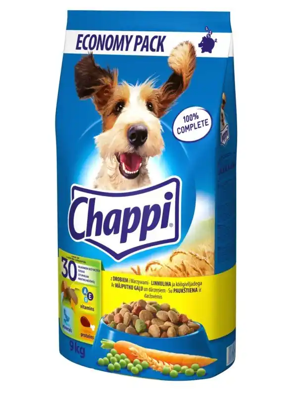 Finální Výprodej CHAPPI Drůbeží 9 kg