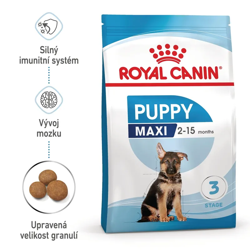 Omezená Nabídka ROYAL CANIN Maxi Puppy 1 kg granule pro štěňata velkých plemen