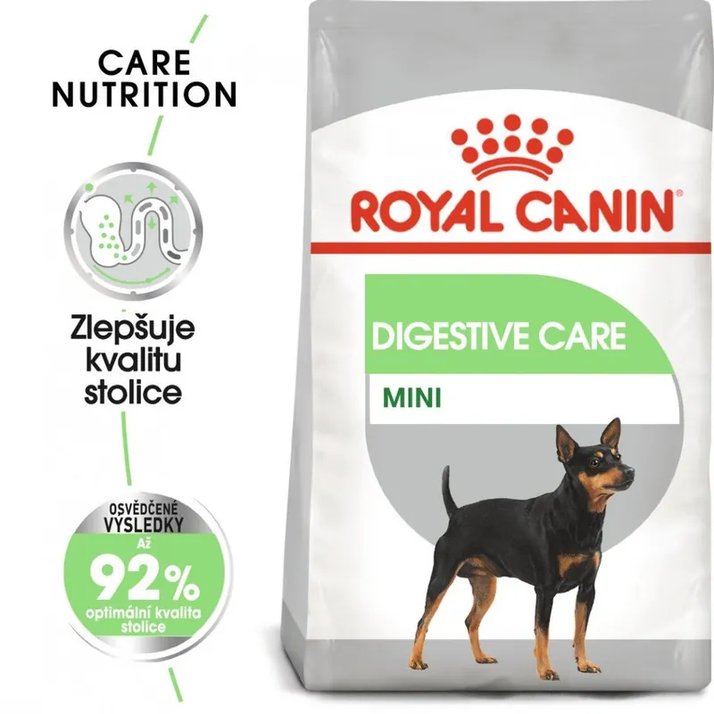 Výhodná Nabídka ROYAL CANIN Mini digestive care 8 kg granule pro malé psy s citlivým trávením