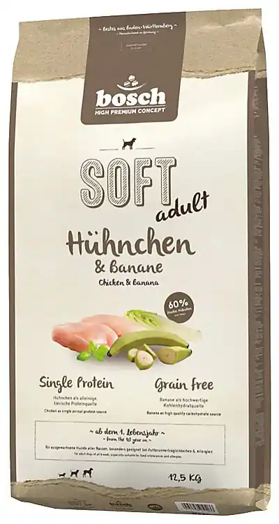BOSCH Soft Kuřecí & banán 12,5 kg Vrácení Zdarma