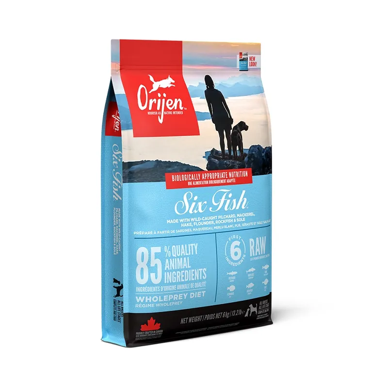 Omezená Nabídka ORIJEN 6 Fish Dog 6 kg