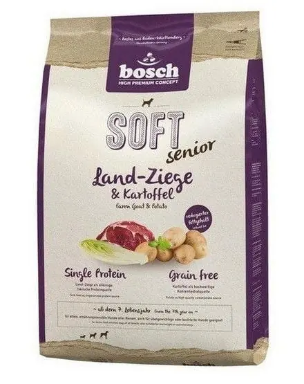 Nová Kolekce BOSCH Plus Senior kozí maso & brambory 2,5 kg