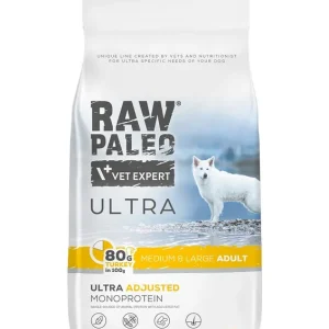 RAW PALEO Ultra Turkey Medium&Large Adult 10kg Jen Po Omezenou Doba