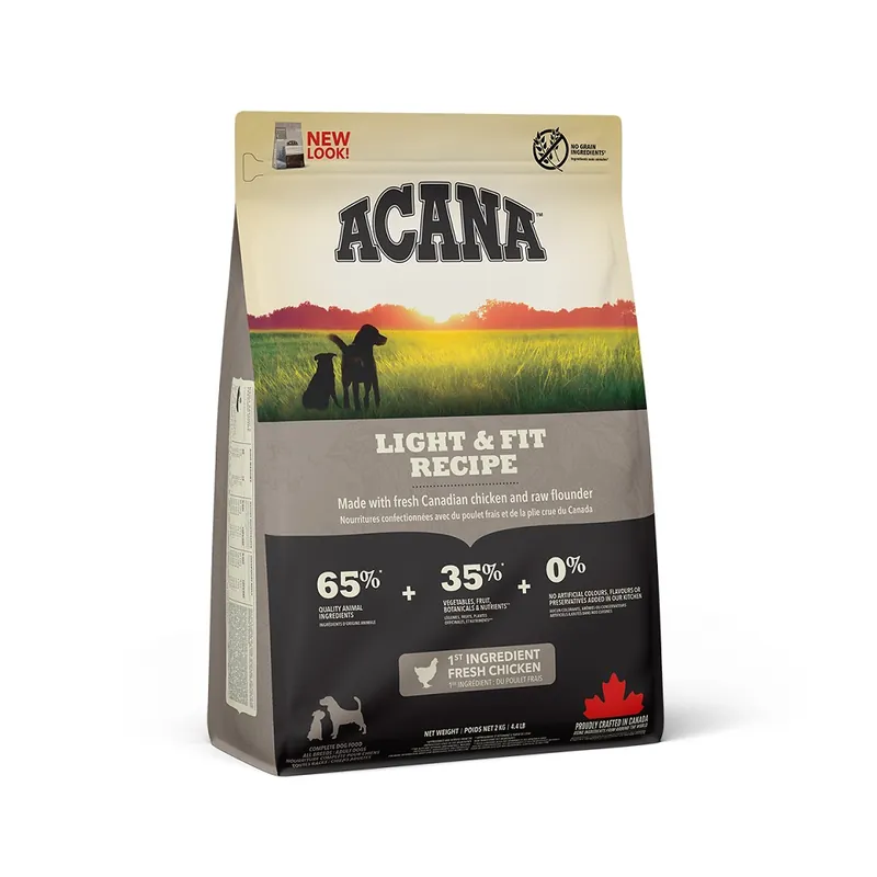 ACANA Light & Fit Dog 2 kg Akční Cena