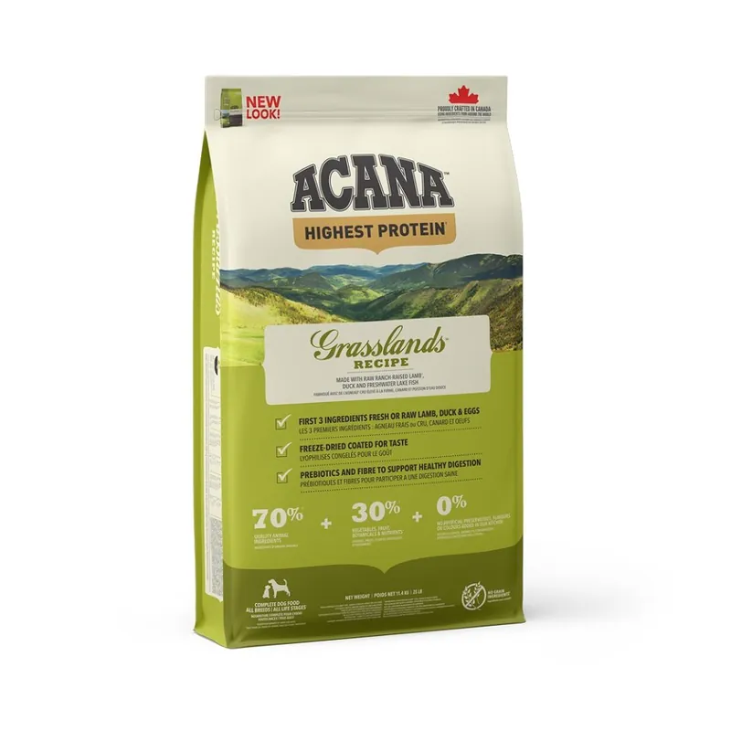 ACANA Grasslands Dog 11,4 kg Odeslání Ihned