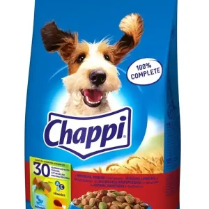 Zlevněný CHAPPI 500 g - suché krmivo pro psy s hovězím masem, drůbeží a zeleninou