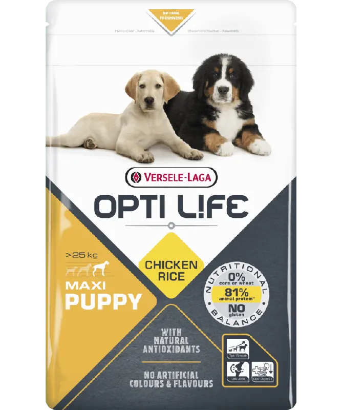 Originální VERSELE-LAGA Puppy Maxi - Krmivo pro štěňata velkých plemen, drůběží 12,5 kg