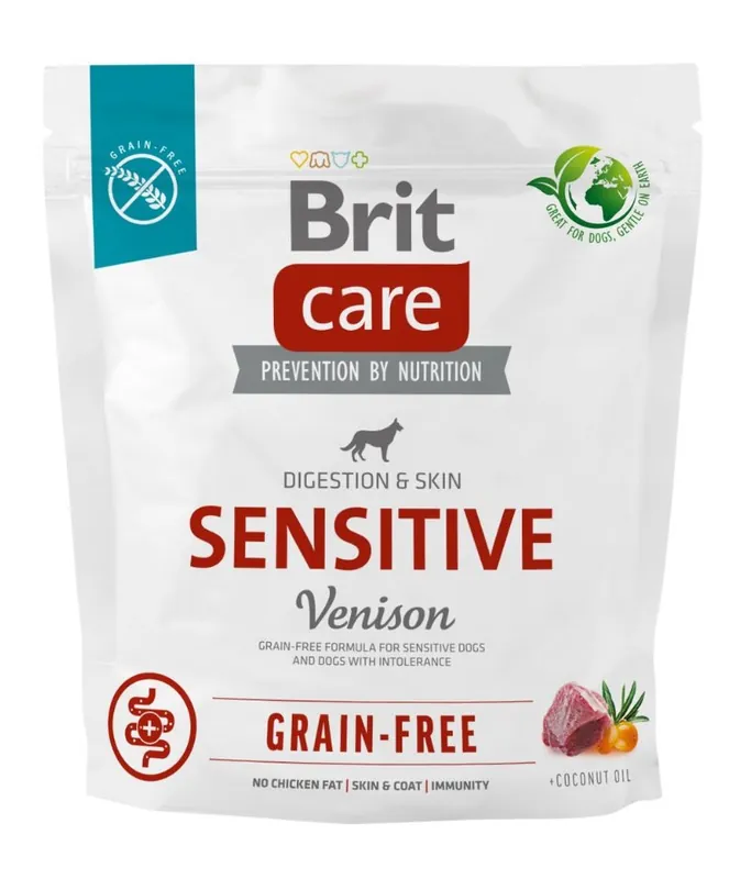 BRIT Care Dog Grain-free Sensitive 1 kg Speciální Cena