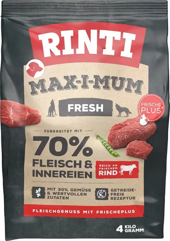 Expresní Doručení RINTI MAX-I-MUM Hovězí 4 kg