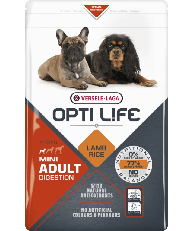VERSELE-LAGA Opti Life Adult Digestion Mini 7,5 kg Koupit Online