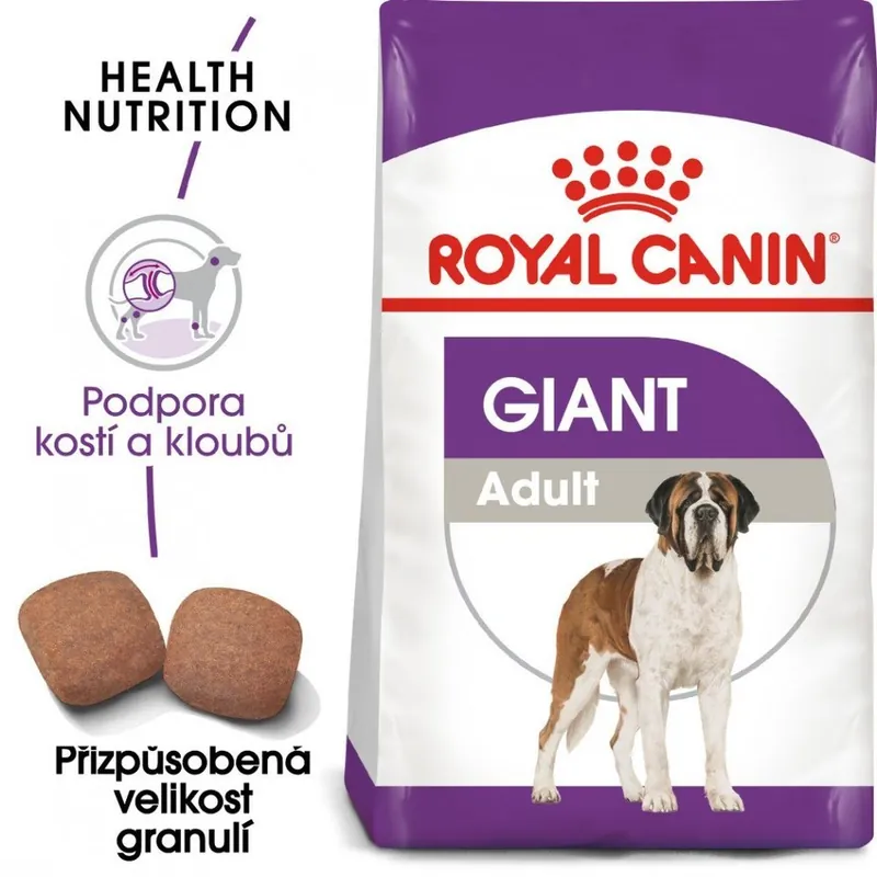 Oblíbený ROYAL CANIN Giant Adult 2 x 15kg granule dospělé psi obřích plemen