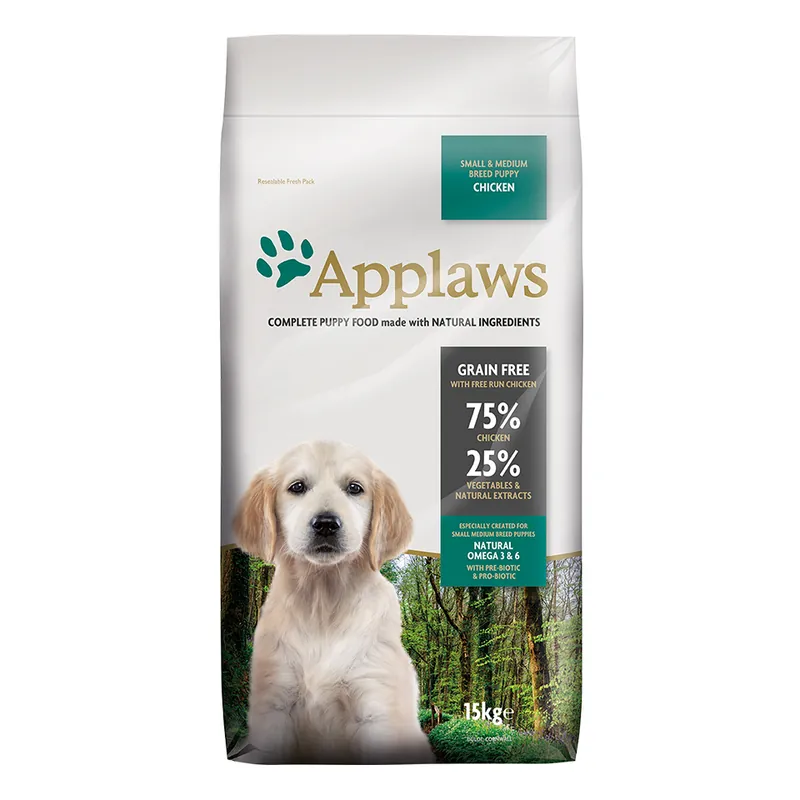 APPLAWS Puppy Small&Medium Breed 15 kg Chicken Nejlepší Cena