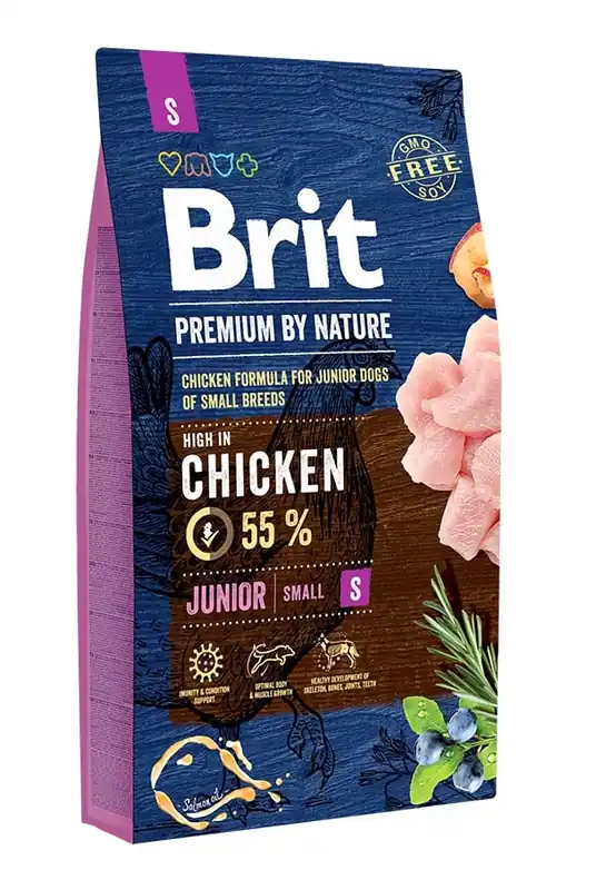 BRIT Premium By Nature Junior Small S 8 kg Akční Nabídka