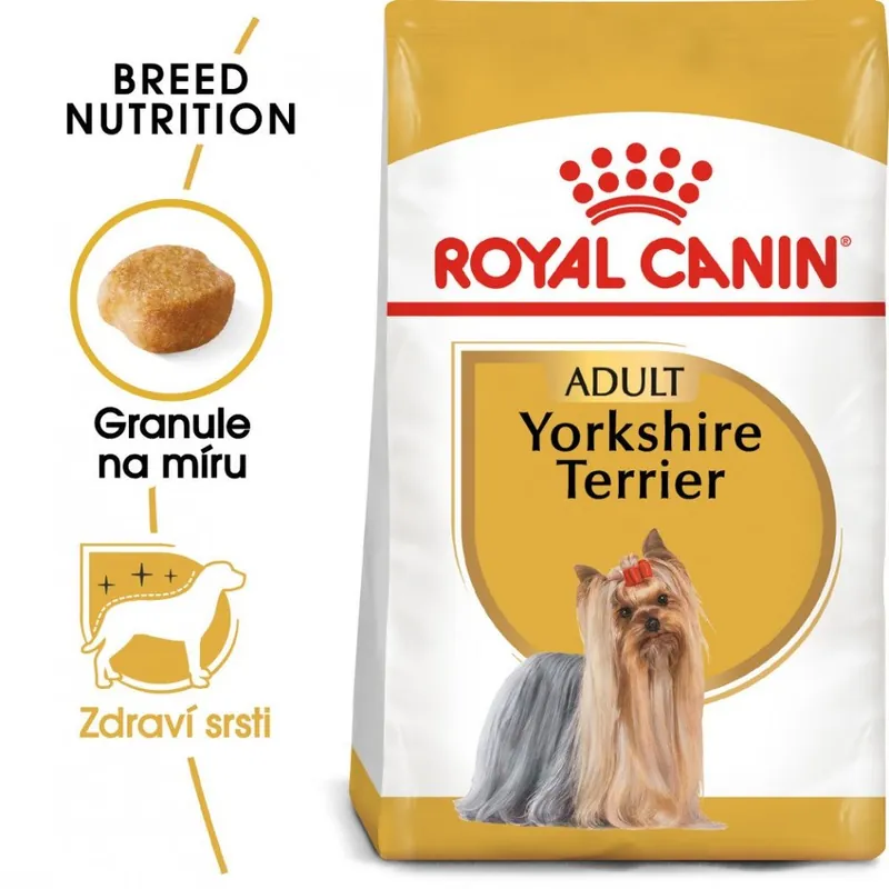 Objednat Nyní ROYAL CANIN Yorkshire Adult 500g granule pro dospělého jorkšíra