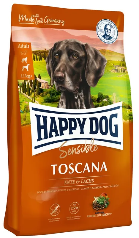 Odeslání Ihned HAPPY DOG Sensible Supreme Toscana 12.5 kg