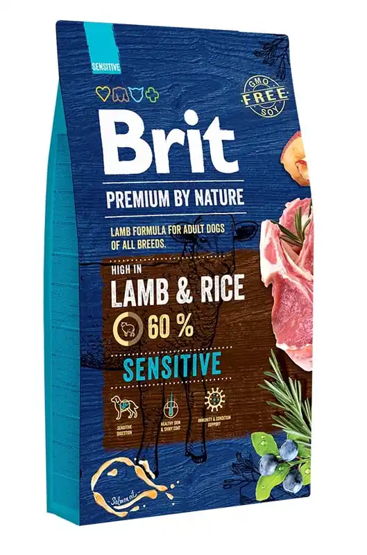 BRIT Premium By Nature Sensitive Lamb 8 kg Oblíbený