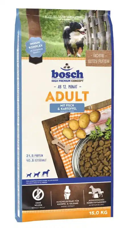 BOSCH Adult ryba & brambory 15 kg Nejlepší Cena