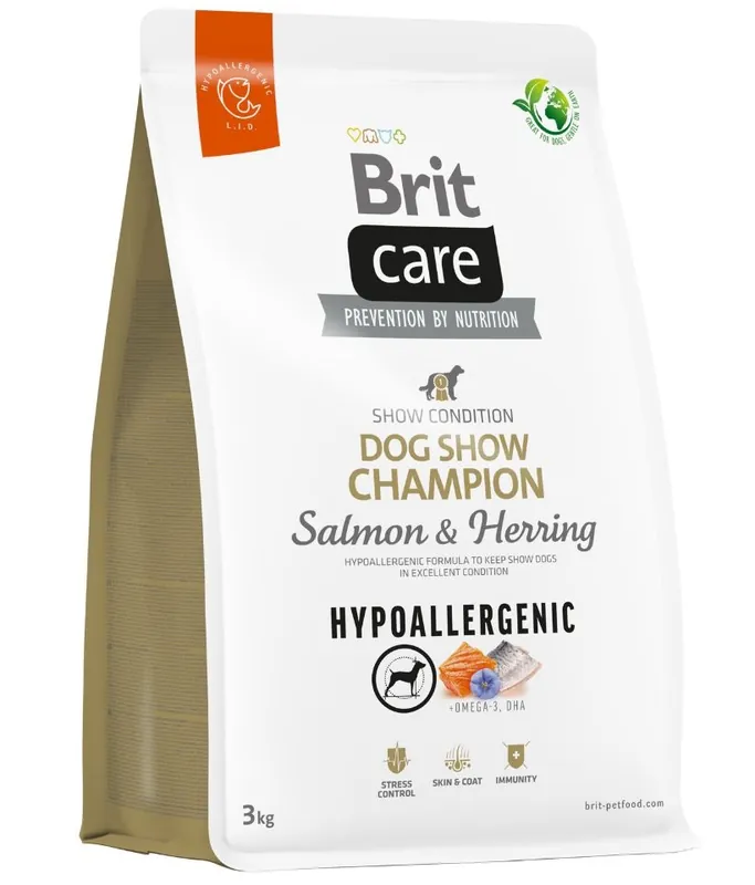 Rychlé Dodání BRIT Care Hypoallergenic Dog Show Champion 3 kg