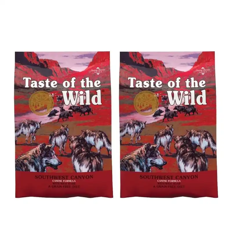 Nakupujte Hned TASTE OF THE WILD Southwest Canyon 2 x 12,2 kg