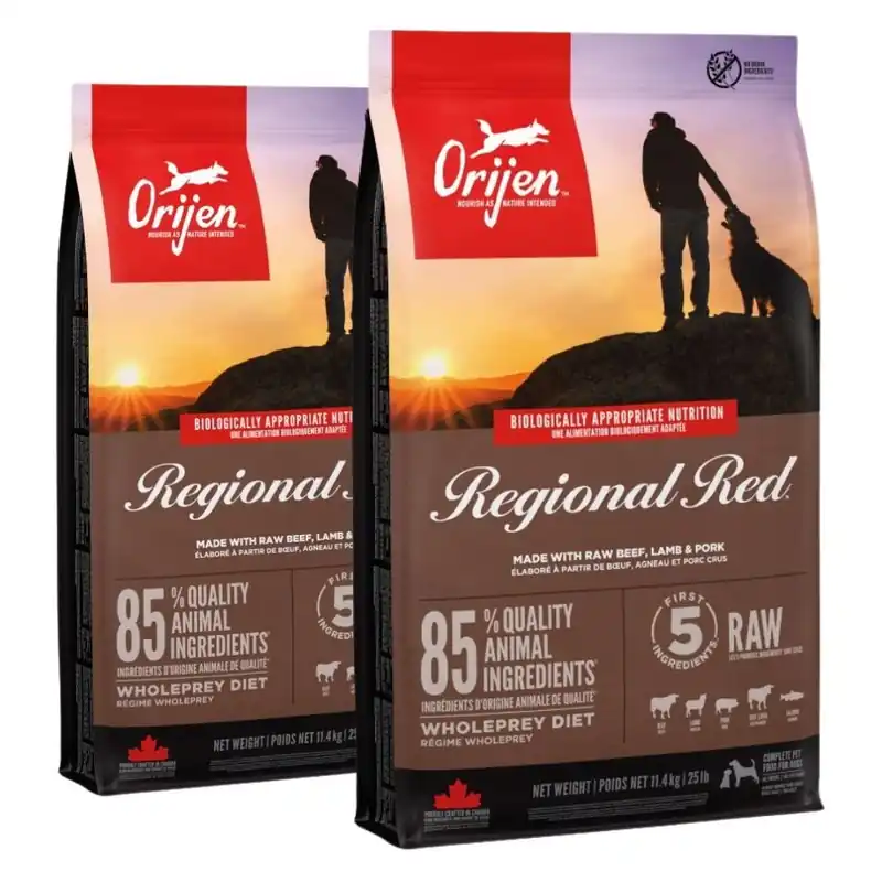Ihned K Objednání ORIJEN Regional Red 22,8 kg (2 x 11,4 kg)