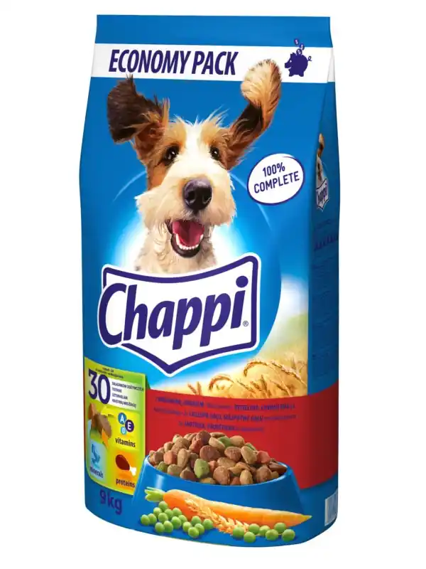 CHAPPI Hovězí a drůběž 9 kg Super Cena