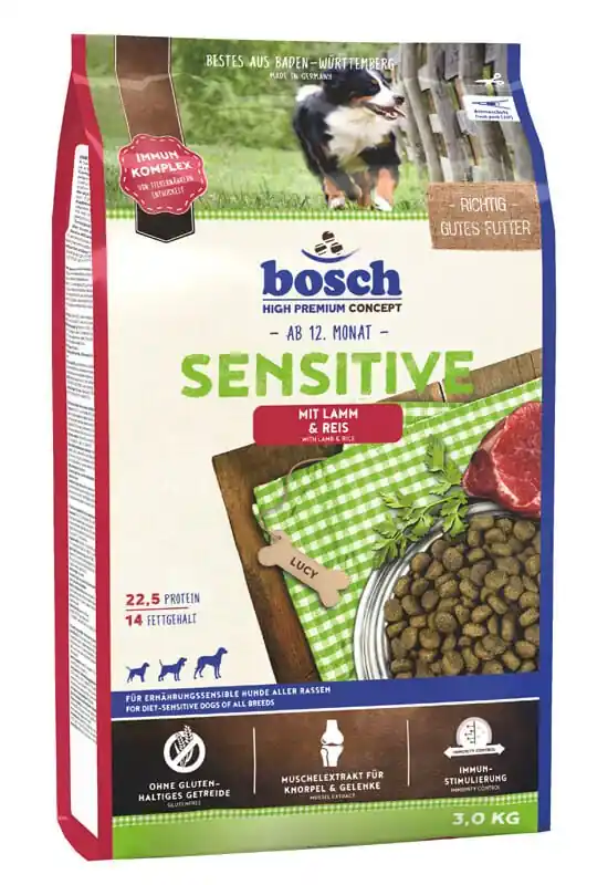 Bezpečná Platba BOSCH Sensitive - Lamb & Rice 3 kg