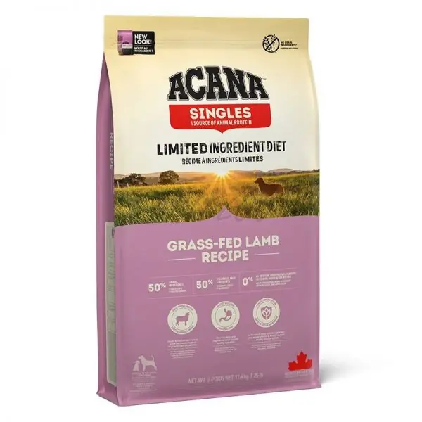 ACANA SINGLES GRASS-FED LAMB 11,4 kg Víkendová Akce