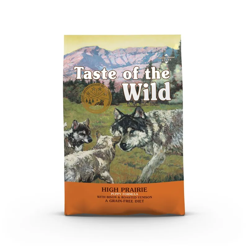 TASTE OF THE WILD High Prairie Puppy 12,2 kg Novinka