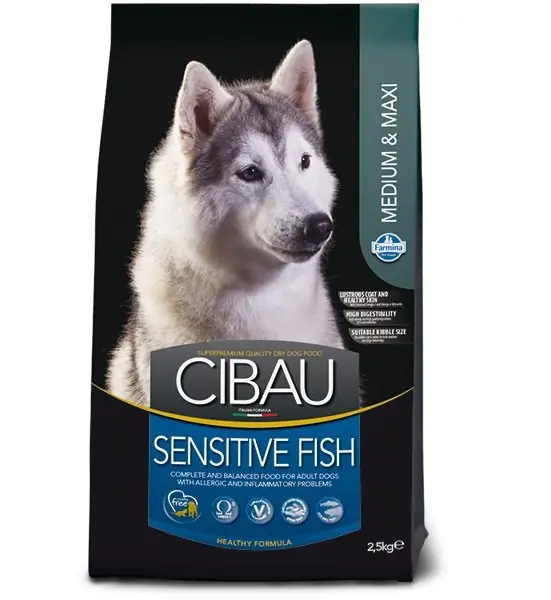 CIBAU Sensitive Adult Medium/Maxi 12kg+2kg FREE Oblíbený