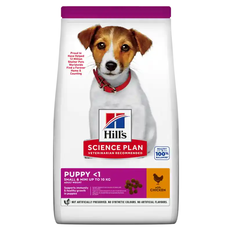 Poslední Šance HILL‘S Science Plan Puppy Small & Mini Chicken 3 kg