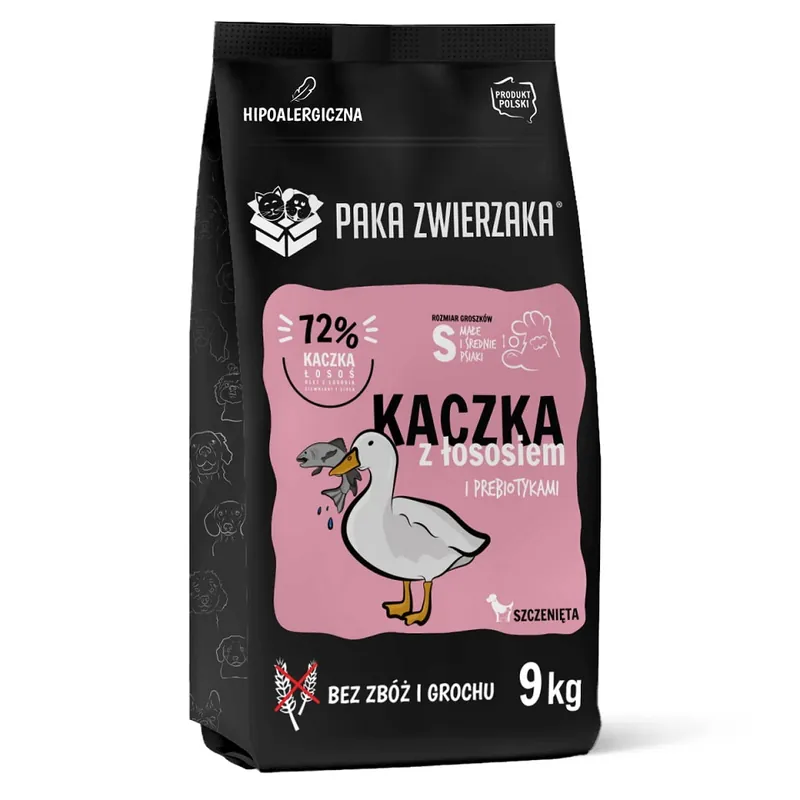 Odeslání Ihned PAKA ZWIERZAKA Seven’th Heaven Duck & salmon Puppy 9 kg