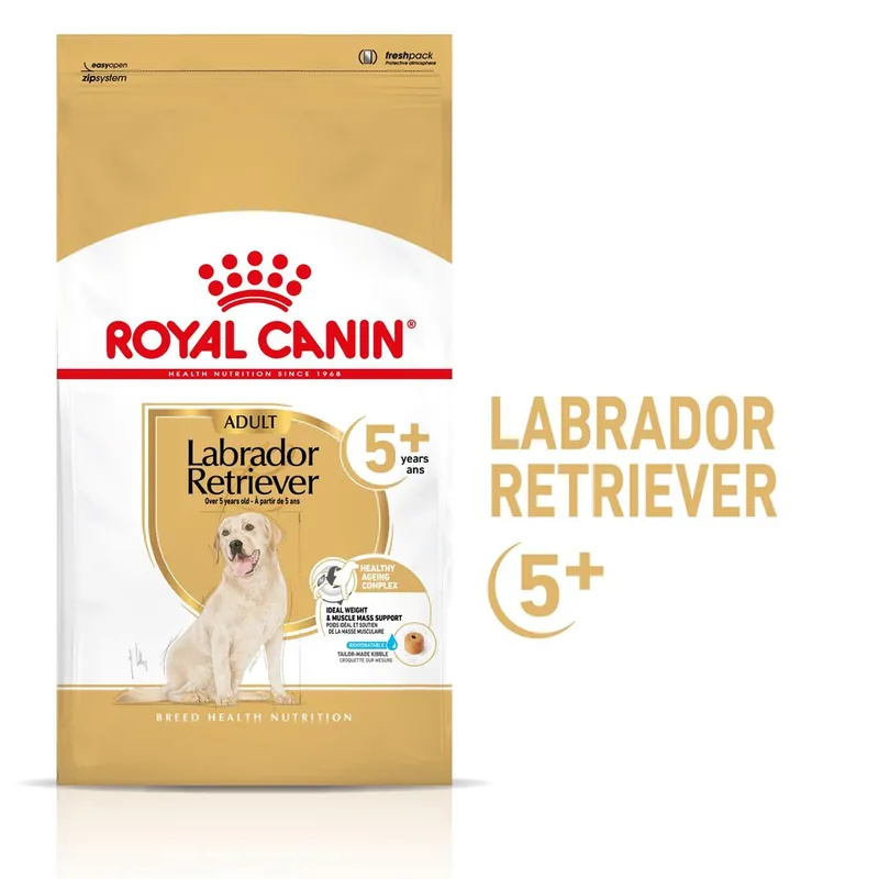 Horká Nabídka ROYAL CANIN Labrador Retriever Adult 5+ 12 kg krmivo pro labradory starší 5 let