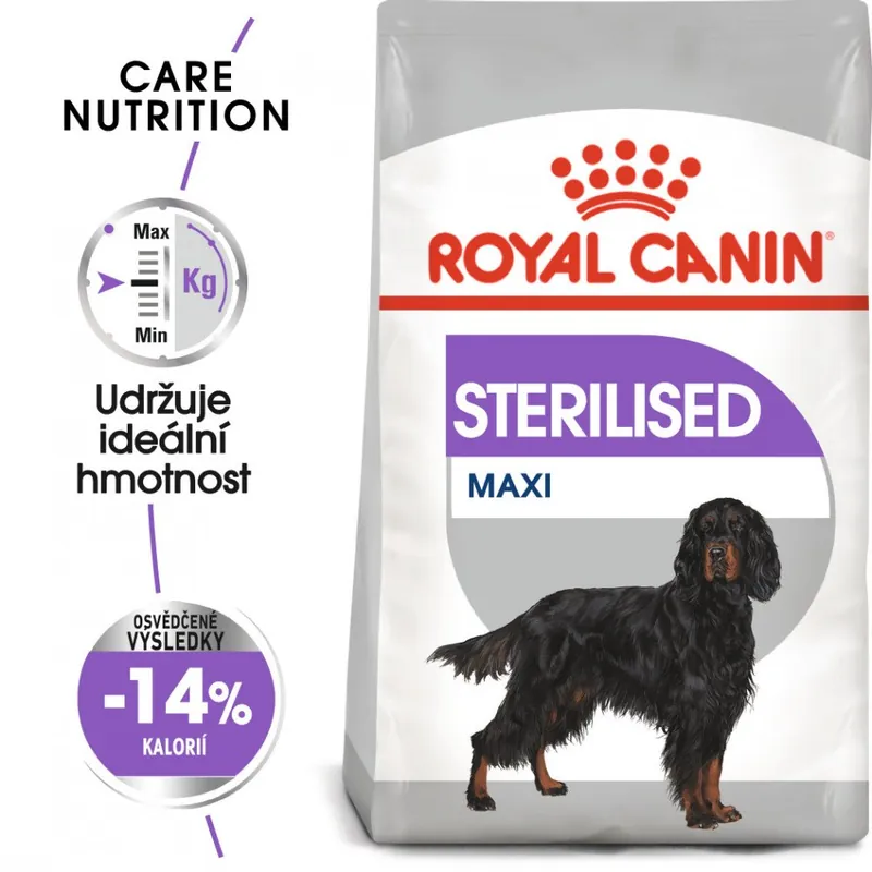 Výhodná Nabídka ROYAL CANIN Maxi Sterilised pro psy s citlivým zažívacím traktem 12 kg
