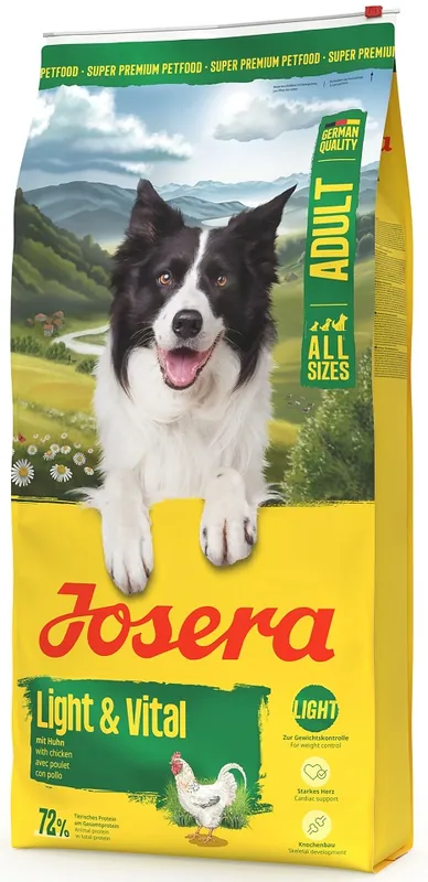 JOSERA Light Vital 12,5kg pro psy podporující kontrolu hmotnosti Výhodná Nabídka