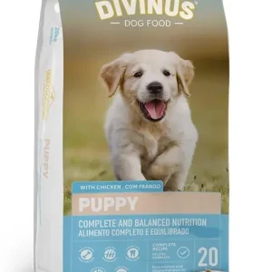 Vrácení Zdarma DIVINUS Dog Puppy 20kg granule pro štěňata