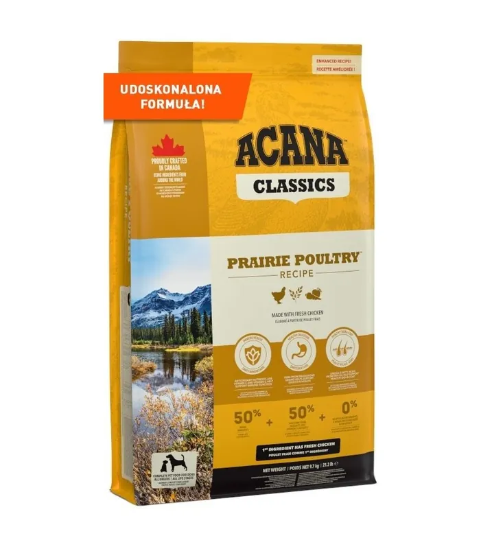 ACANA Classic Prairie Poultry 14,5 kg Nakupujte Hned