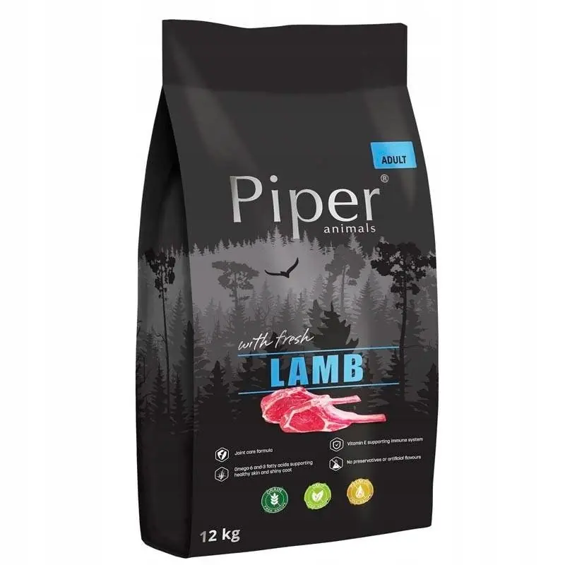 Nejlepší Volba DOLINA NOTECI PIPER granule s jehněčím masem 12 kg