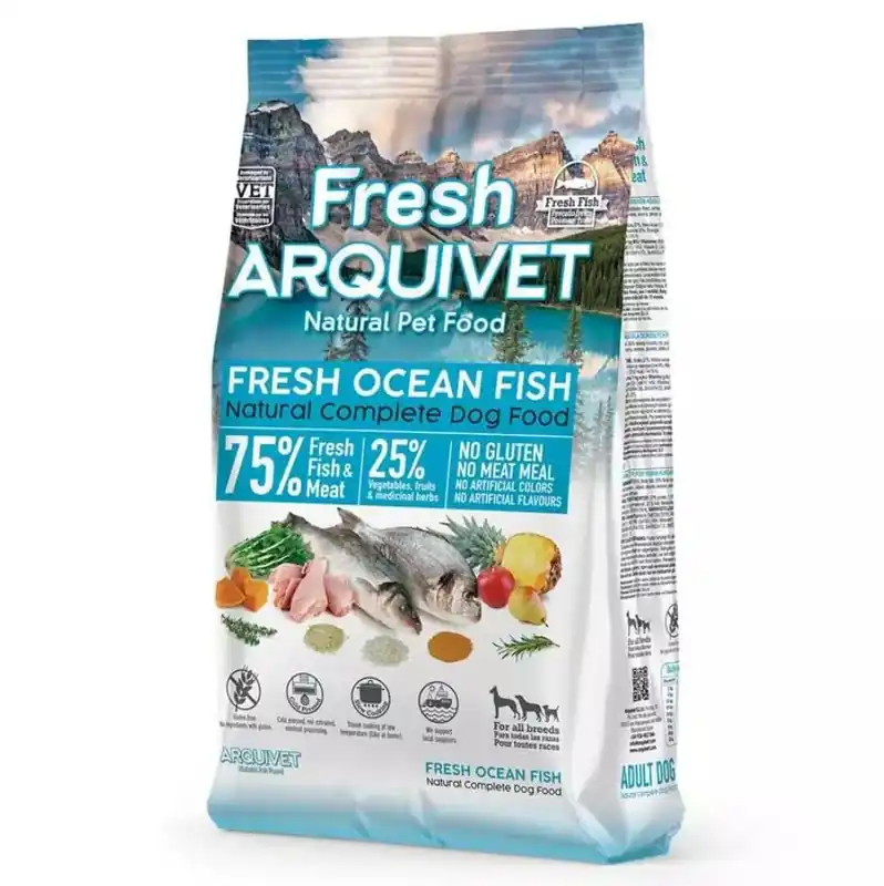 Speciální Cena ARQUIVET Fresh Polovlhké krmivo pro psy Ocean Fish 2,5 kg