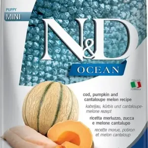 Top Prodej N&D Ocean Dog Puppy Mini cod, pumpkin & cantaloupe melon 7 kg