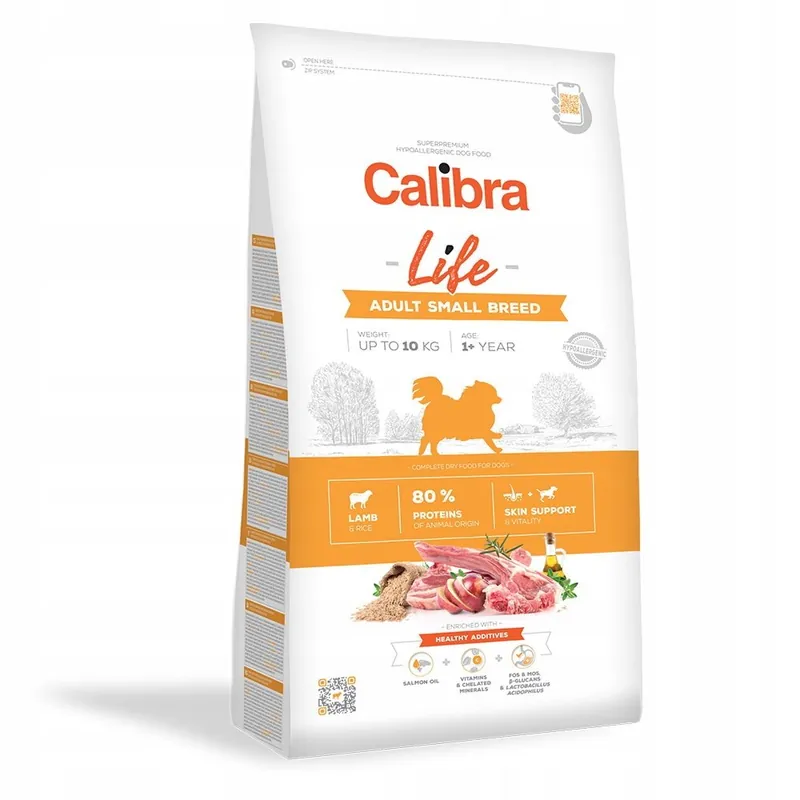 CALIBRA Dog Life Adult Small Breed Lamb 6 kg Cenově Výhodný