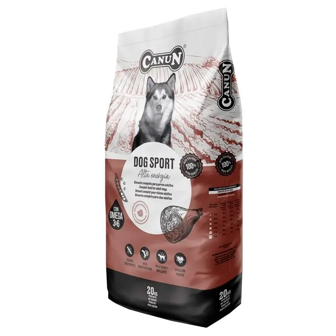Novinka CANUN Dog Sport 20 kg s hovězím masem