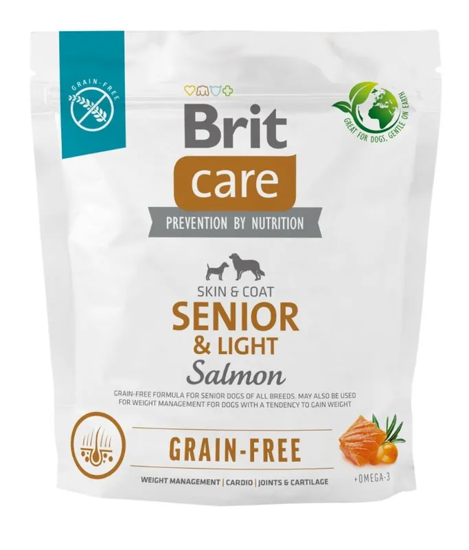 Víkendová Akce BRIT Care Grain-free Senior&Light 1 kg