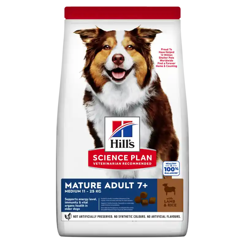 Tovární Cena HILL‘S Science Plan Canine Mature Adult Lamb&Rice 14 kg