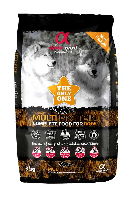 ALPHA SPIRIT The Only One Dog Multiprotein 3 kg Horká Nabídka